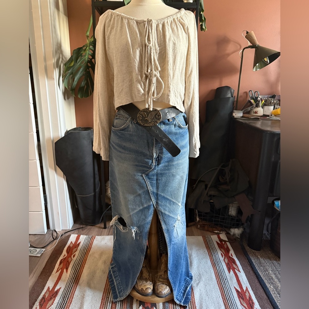 Levi’s Vintage Orange Tag Maxi Skirt